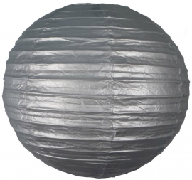 Silber lampion 25 cm