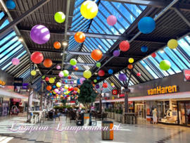 Lampion pakket - KLEUR MIX - BRANDWEREND - 54 st.