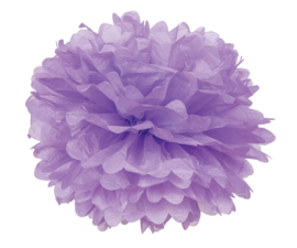5 x Pompon violet clair 35 cm