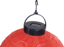 Solar lampion paars 35 cm (zonne-energie)