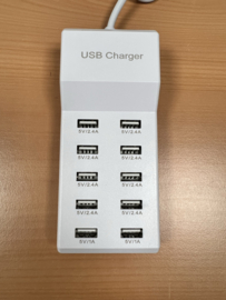 10 poort USB oplader tbv Jeslu LED Tafellamp