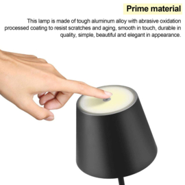 Jeslu LED Lampe de table Or 38 cm aluminium - sans fil - rechargeable