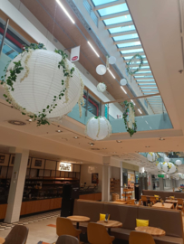 Lampion weiß 120 cm