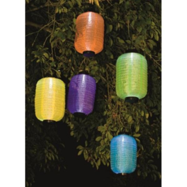 Solar lampion paars 35 cm (zonne-energie)