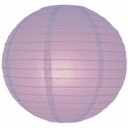 Hellviolett lampion 25 cm