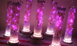 LED decoratie unit 15 cm Multicolor