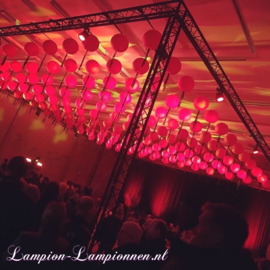 Lampion rood 75 cm