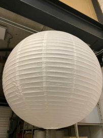 Lampion schwer entflammbar weiß 120 cm (Schnäppchenecke)