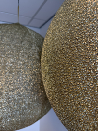Opblaasbare Glitterbal Goud 40 cm - Brandvertragend