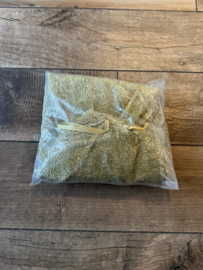 Opblaasbare Glitterbal Goud 40 cm - Brandvertragend