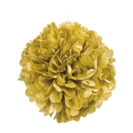 5 x Gouden PomPom 35 cm