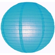 Lampion blauw 45 cm