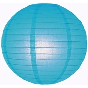 Blau lampion 45 cm