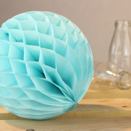 5 x Licht blauwe Honeycomb 35 cm