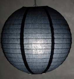 Schwarz lampion 35 cm