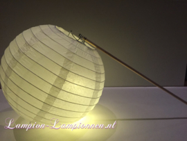 Verlichte lampion met stokje - Lampionnenoptocht