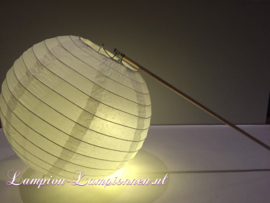 Lampion, erleuchtet, mit Stöckchen - Lampionumzug