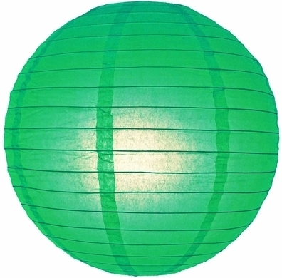 Grün lampion 35 cm