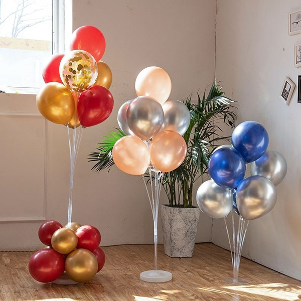 Ballon XL doré numéro 10 (rempli d'hélium) –