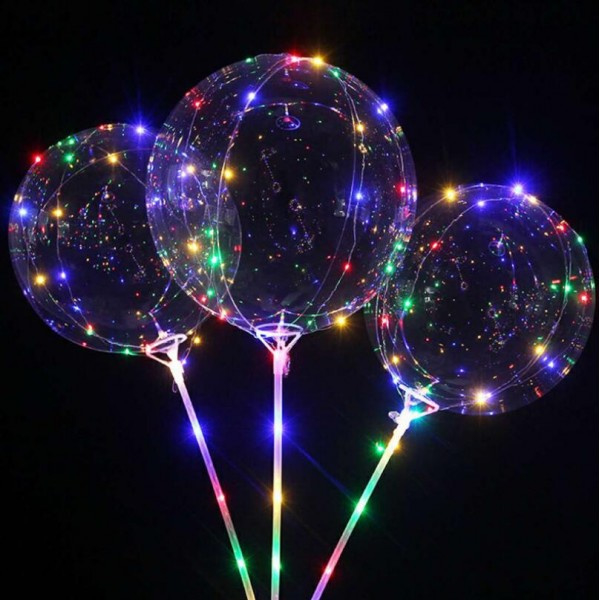 ontslaan Eenvoud Birma 5 x Stokje voor LED Ballon XL - optocht houder ballon