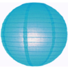 5 x lampion blauw 35 cm