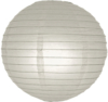 5 x lampion grijs 35 cm