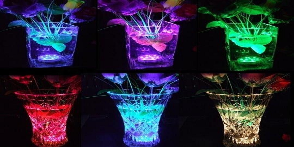 Vervagen moord buis LED Decoratie verlichting feestversiering onder statafel event styling