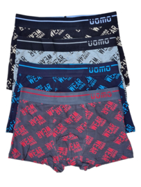 UOMO Underwear text