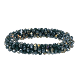 QHP Knotband Shine palmgreen