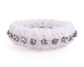 QHP Knotband Diamond wit