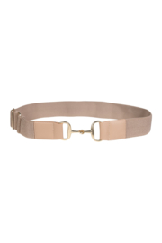 Riem -Hunter Elastic- 5 cm breed beige