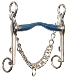 HARRY’s HORSE Dressuurstang Optimum Tongboog Sweet Iron 16mm 12.5 cm