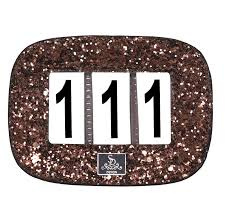 SD® GLITTER NUMBERS HOLDER BRONS