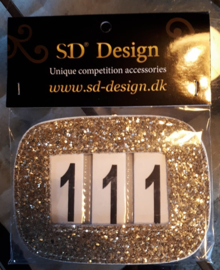 SD® GLITTER NUMBERS HOLDER GOLD