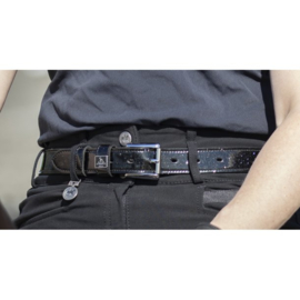 SD® MYSTERY BELT. BLACK GLITTER