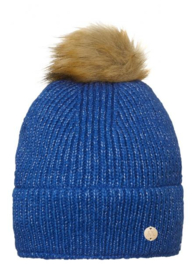 Sparkle Pompom Hat