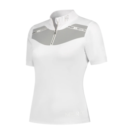 MRS. ROS LIGHT WEIGHT COMPETITION TOP JACQUARD KORTE MOUW.