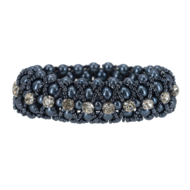 QHP Knotband Diamond navy