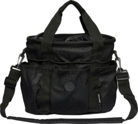Equipage Glitter grooming bag zwart