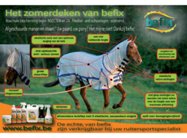 Befix Vliegendeken met hals en masker