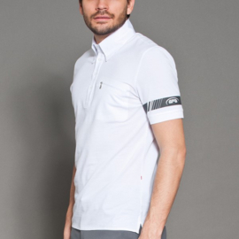 SHOW POLO OWEN HEREN M/C WIT L