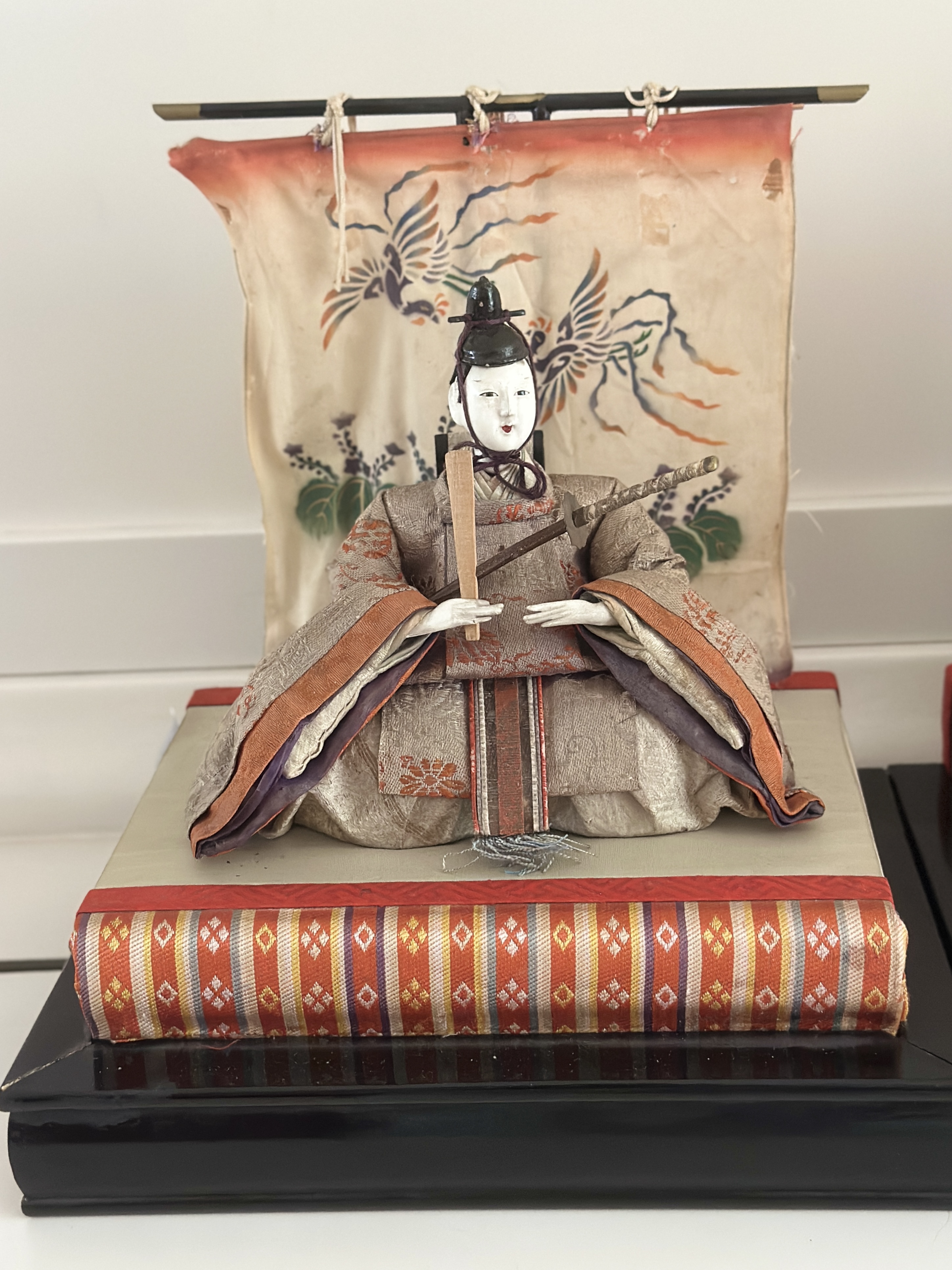 Keizerspaar, Kokin-bina poppen uit de EDO-periode ± 1900 Japan