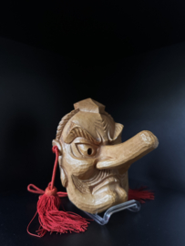 Noh masker - Hout -  Tengu 天狗