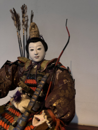 Antieke Samurai uit de Meiji-periode ± 1915
