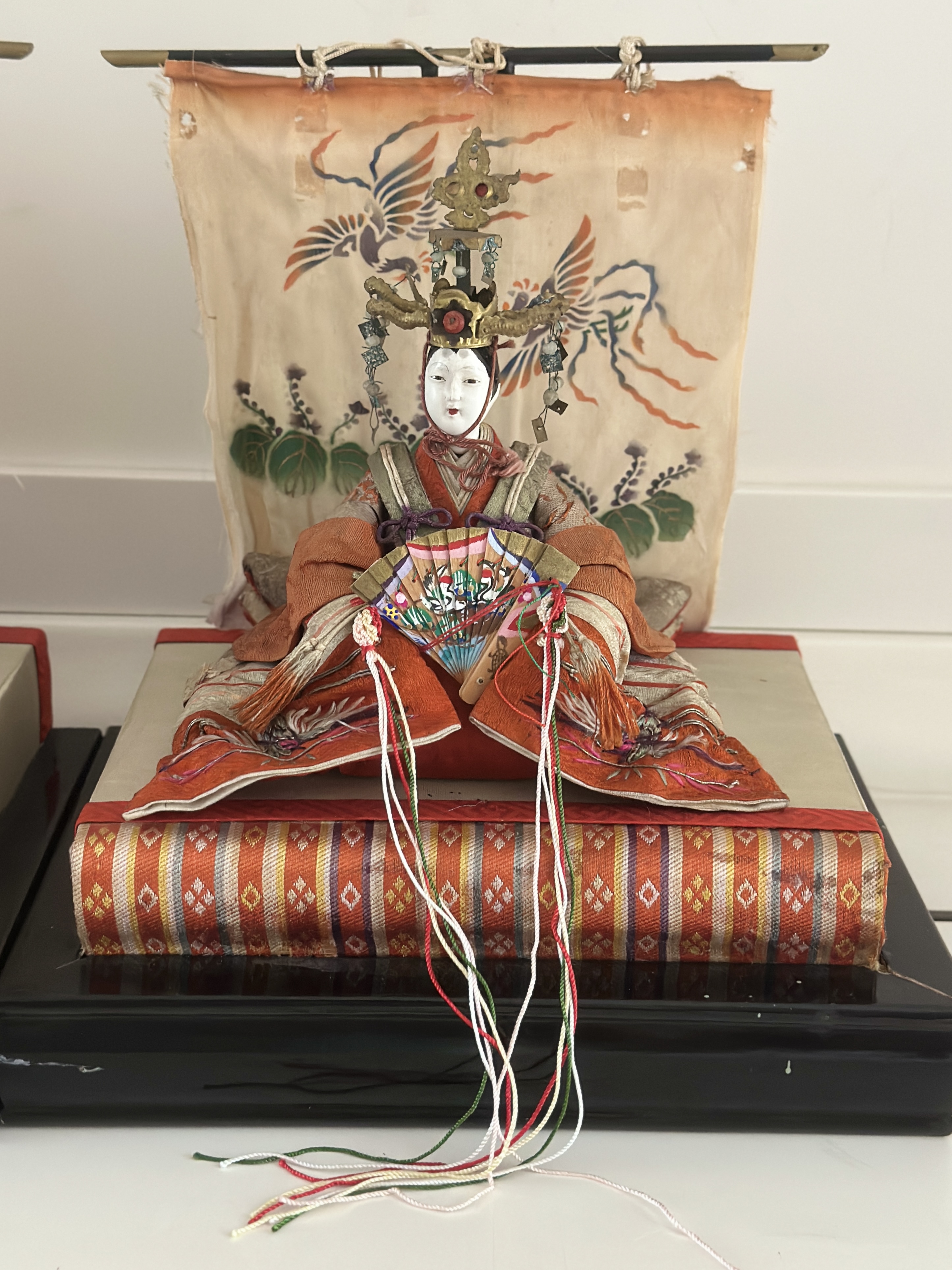 Keizerspaar, Kokin-bina poppen uit de EDO-periode ± 1900 Japan