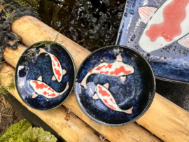 2 persoons Sushi set in Japans keramiek "Koï karpertjes"