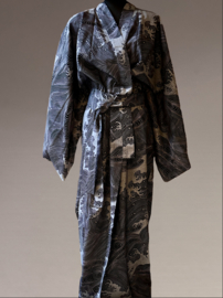 Heren kimono, katoen " Big Wave"