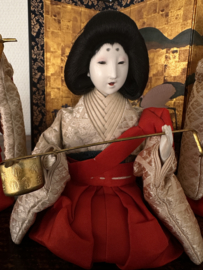 3 Hofdames van het keizerlijk paar ,Taïsho periode 1920 Japan