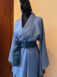 KImono " small Butterflies in Blue"