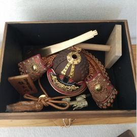 Samuraï helm "Kabuto"  Miniatuur